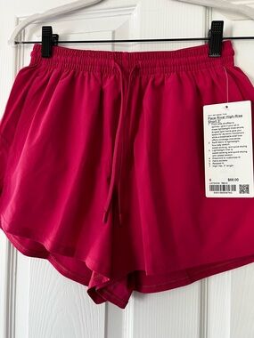 lululemon Pace Rival Shorts - Fuchsia Pink